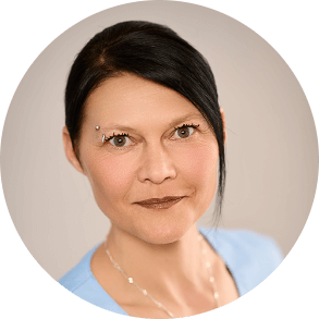 Bina Schriefer, Medizinische Fachangestellte in der Frauenarztpraxis Dr. Schubert in Forchheim