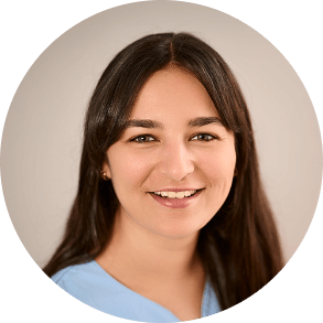 Romina Hofmann, Medizinische Fachangestellte in der Frauenarztpraxis Dr. Schubert in Forchheim